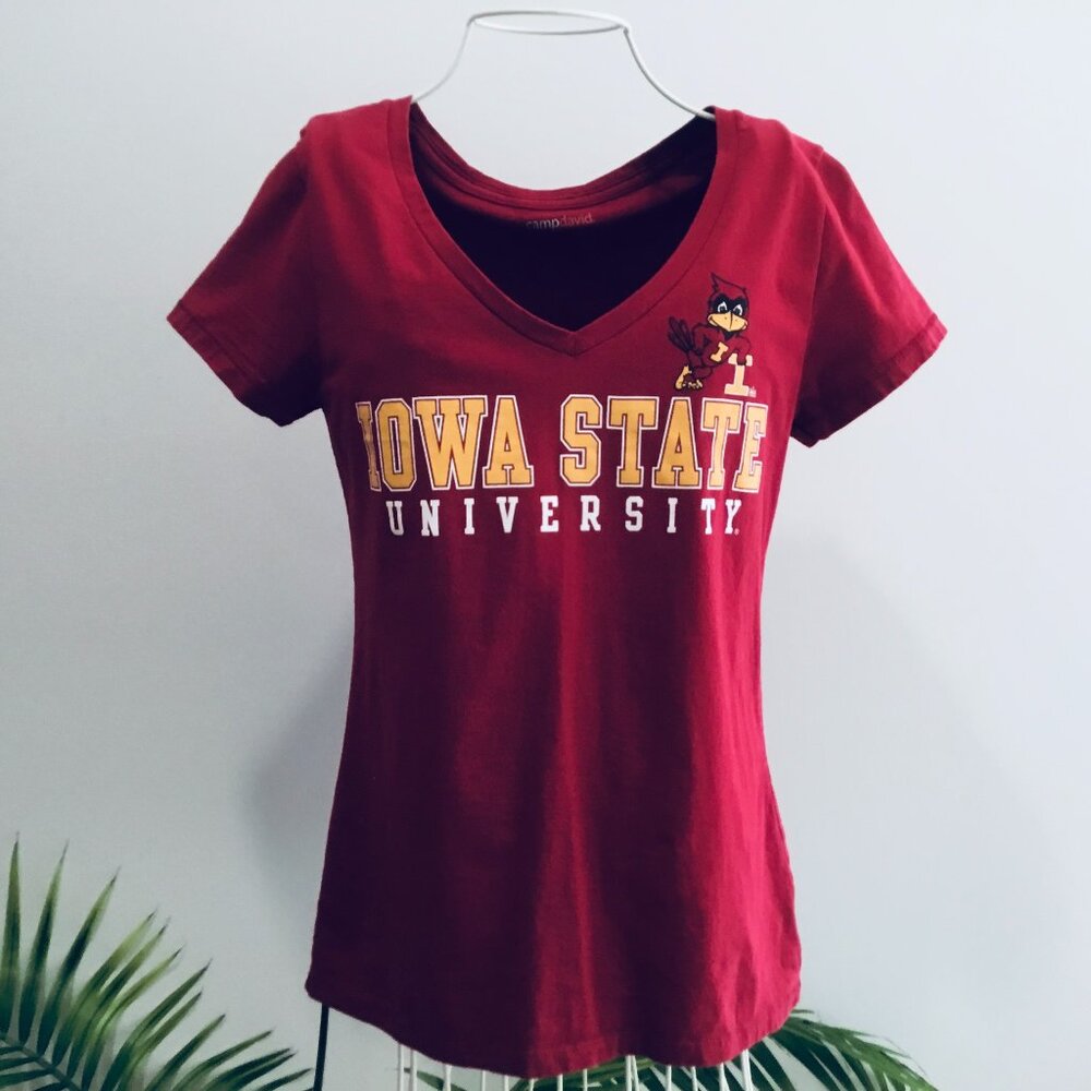 Camp David Iowa State University Fitted Tee - Medium